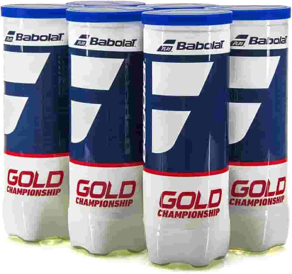 Bola de Tênis Babolat Gold Championship Pack com 6 Tubos