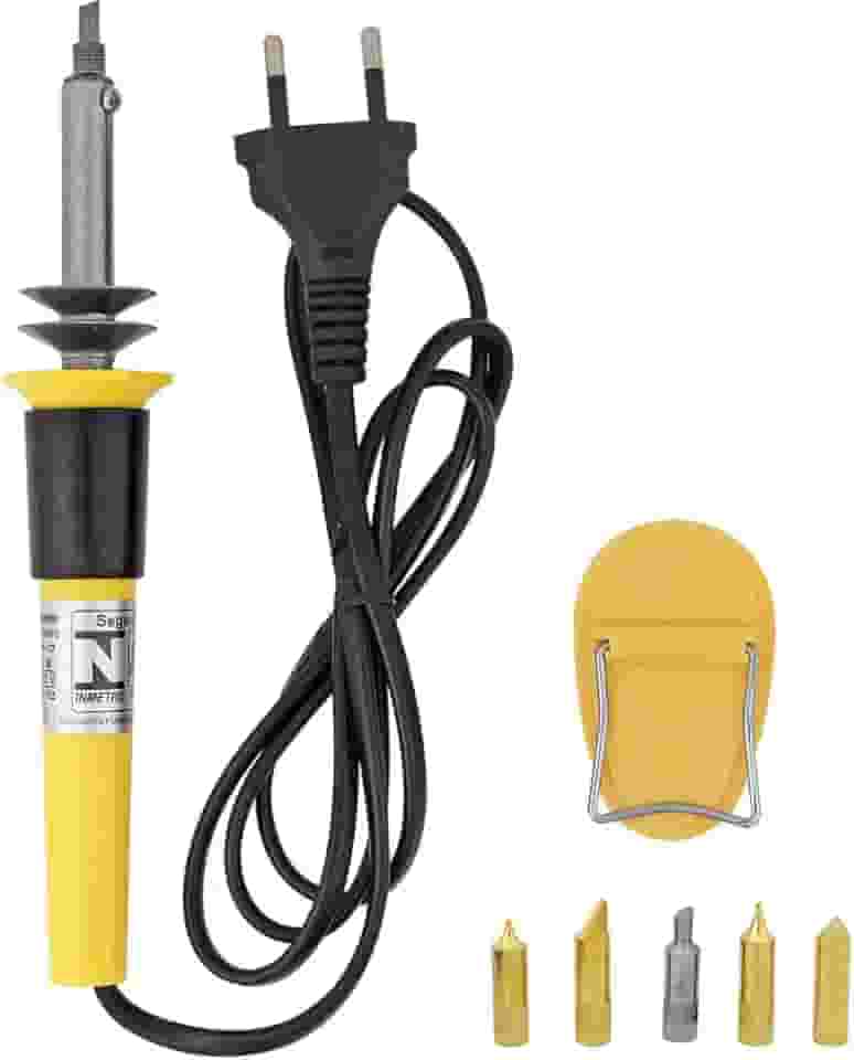 Western Pirógrafo Cabo Plástico 30W 110V PI-06 , Amarello