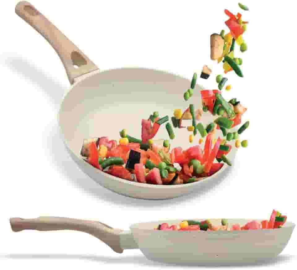 Frigideira Indução Inox Fundo Triplo Revestimento Antiaderente 24cm - Dolce Home