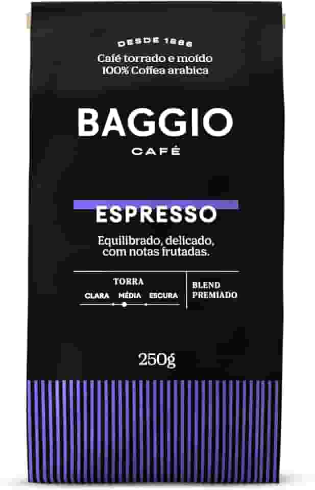 Baggio Café Café Torrado e Moído Espresso 250g