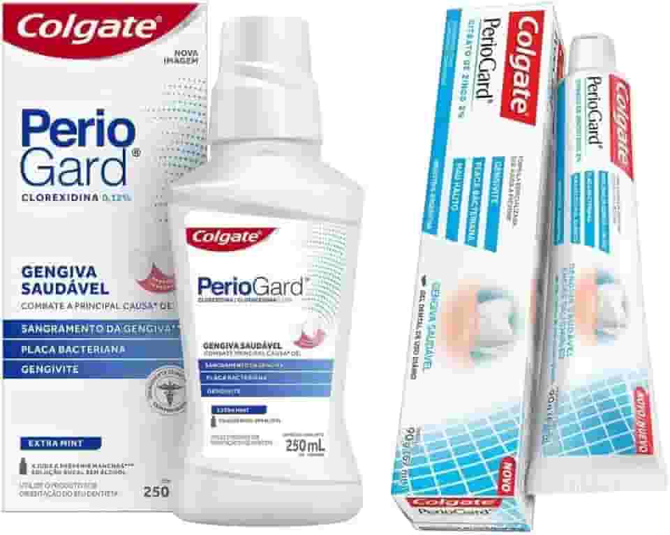 Kit Periogard Enxaguante Bucal + Creme Dental 90g