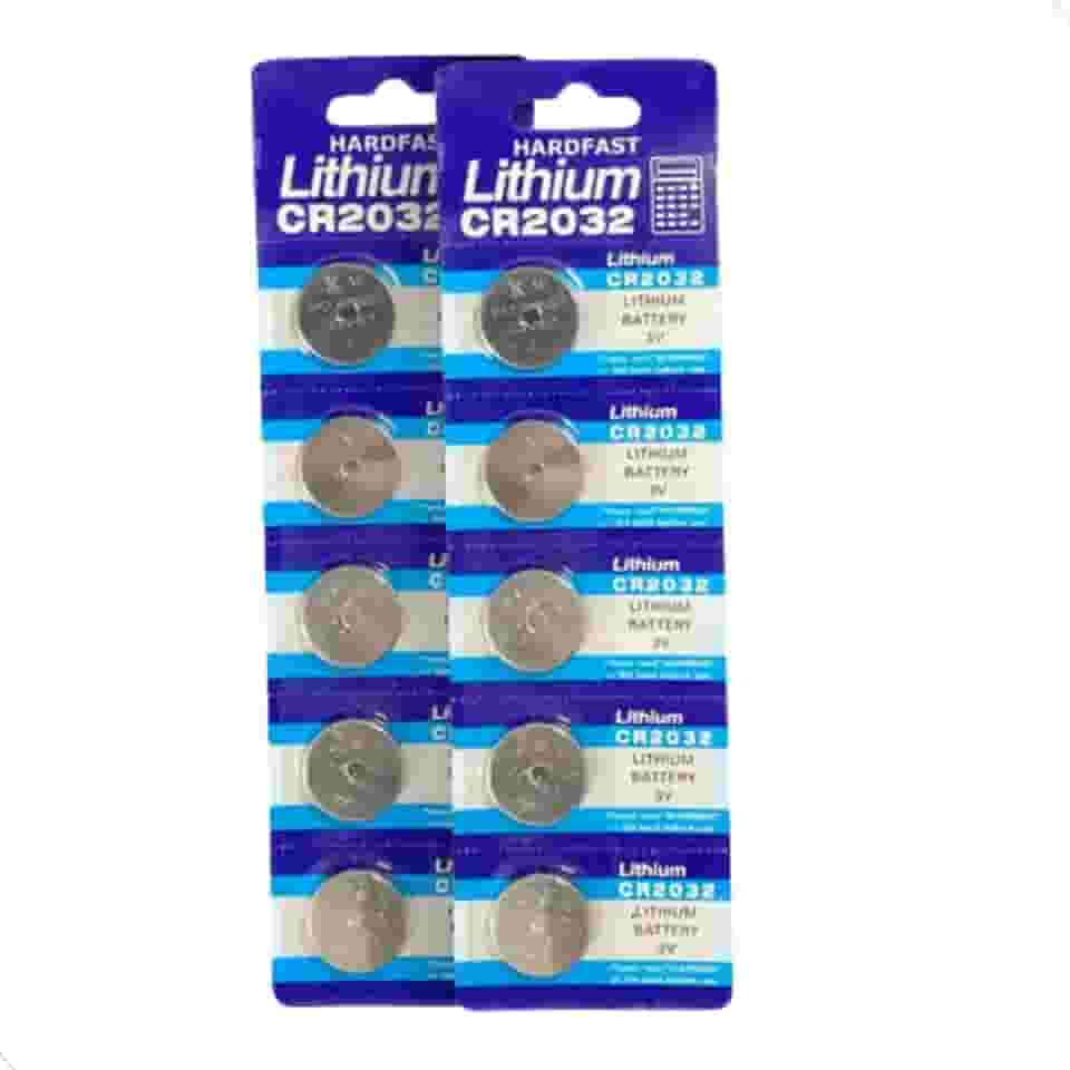 Pilha Bateria Lítio Formato Moeda Cr2032 3v 10 Unidades a Mundo Compras