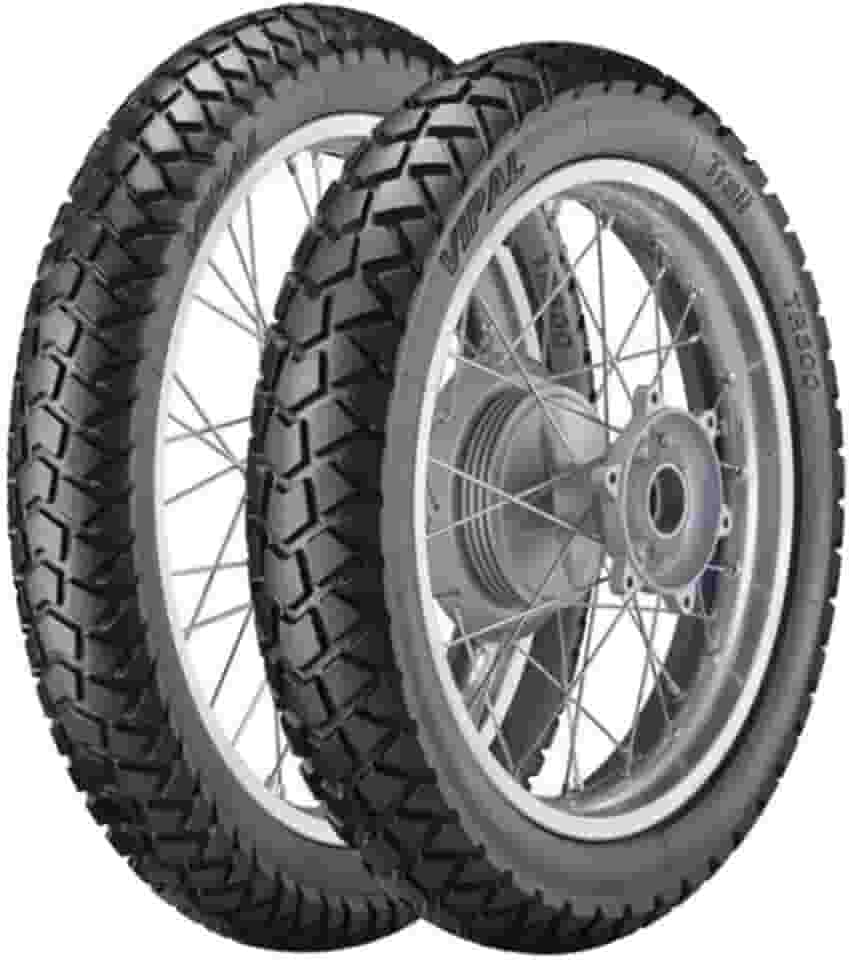 Par Pneu Bros 150 Xre 190 Crosser 150 110/90-17 + 90/90-19 Tr300 Vipal