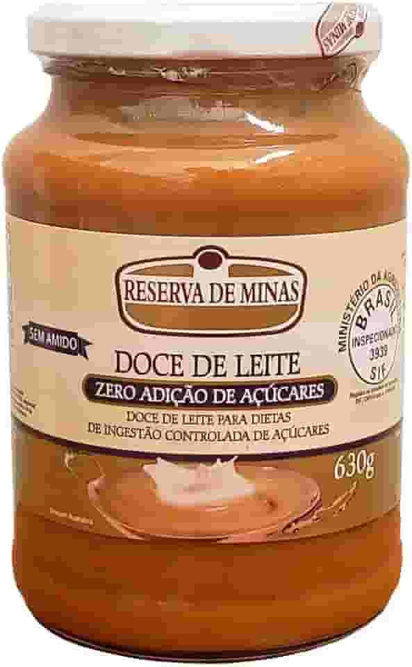 DOCE DE LEITE ZERO AÇUCAR RESERVA DE MINAS 630g