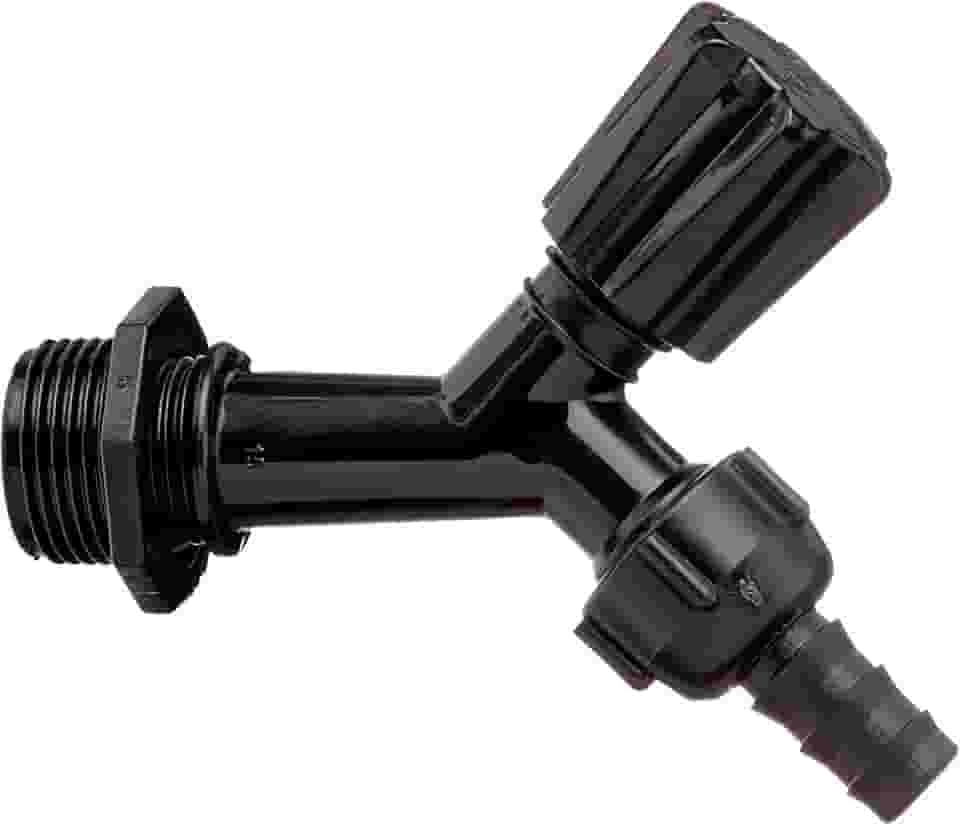 TORNEIRA PARA JARDIM SLIM PRETA KRONA