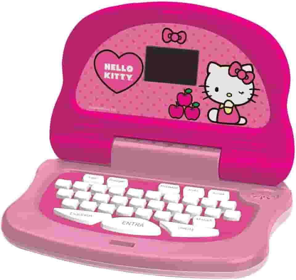 Candide, Laptop Infantil, Hello Kitty Tech, Brinquedo Educativo - Bilíngue