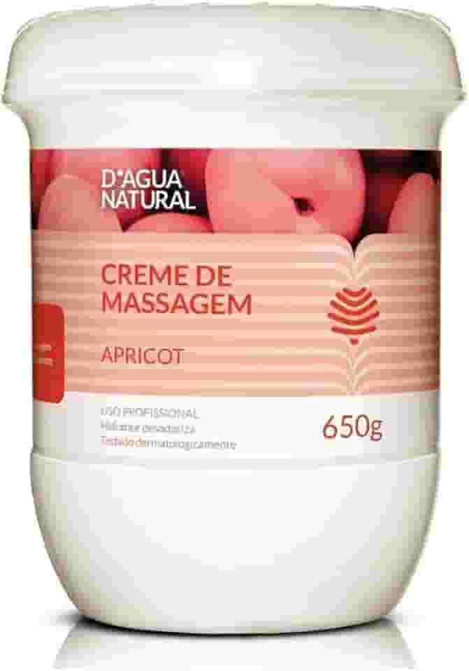 D'AGUA NATURAL Creme De Massagem Apricot D'Agua Natural 650 G