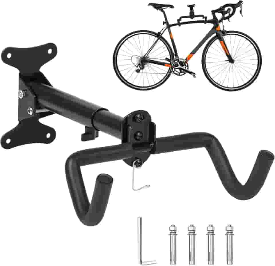 Suporte de Parede Ajustável para Bicicleta, Suporte de Parede Horizontal para Bicicleta, Suporte de Parede para Bicicleta, Cabides de Bicicleta, Suporte para Bicicleta Parede