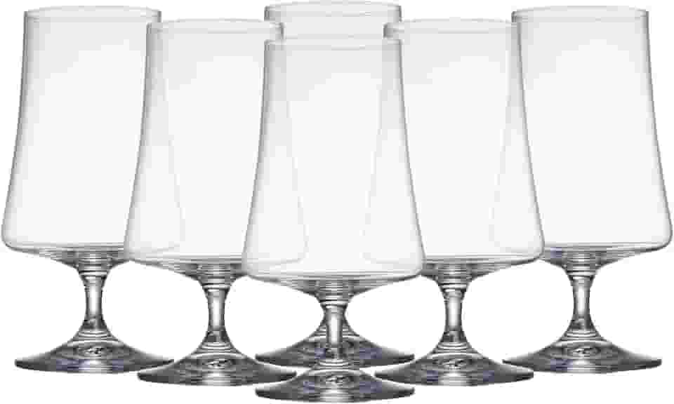 Jogo De 6 Taças para Cerveja - Xtra - Cristal Ecológico - 380Ml - Full Fit