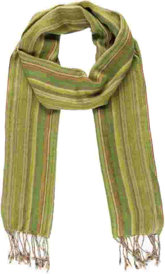 Cachecol Echarpe Lenço Xale Listrado Colorido Longo e Leve Com Franja Moda Feminina Inverno Frio