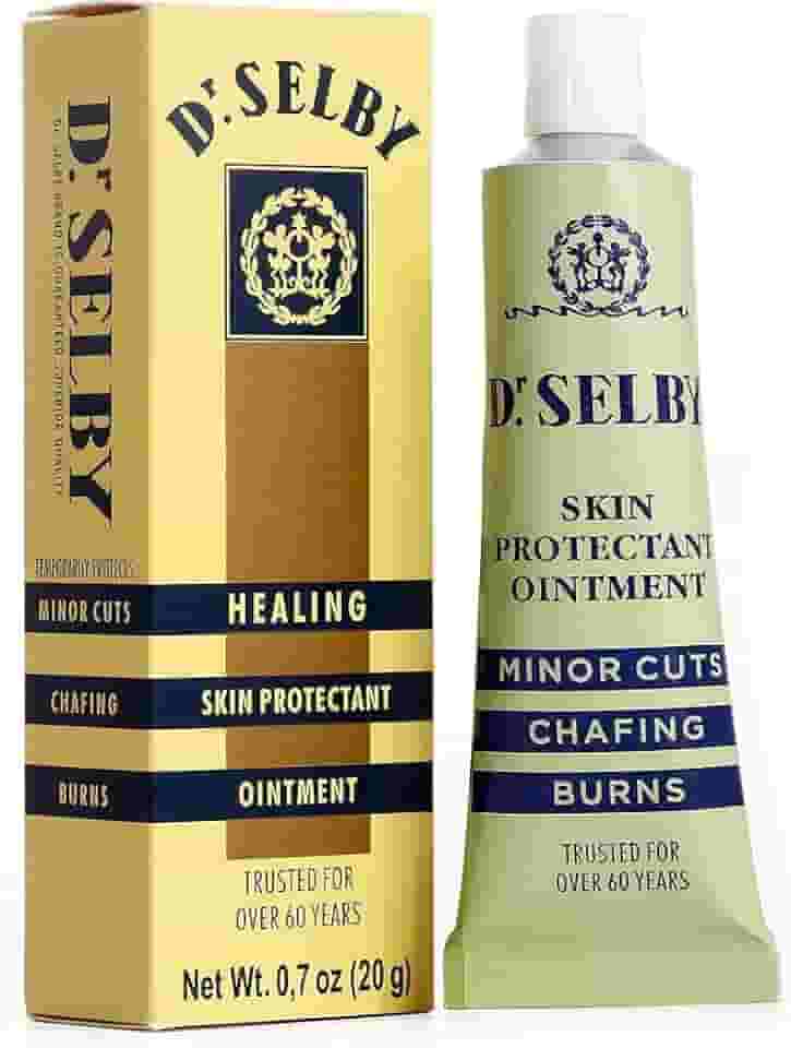 Pomada Protetora para Pele, Cicatrizante para Cortes Menores, Queimaduras e Assaduras, 20g, Uso Tópico, Fórmula Comprovada por 60 Anos