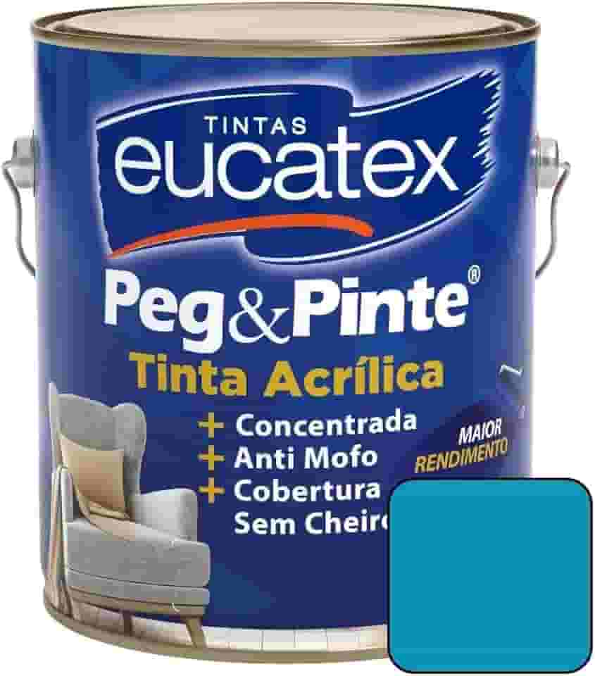 Tinta Latex Peg Pinte Int. Azul Mar do Caribe 3,6l