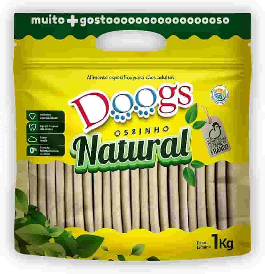 Osso Palito Natural Doogs 8mm. 1kg