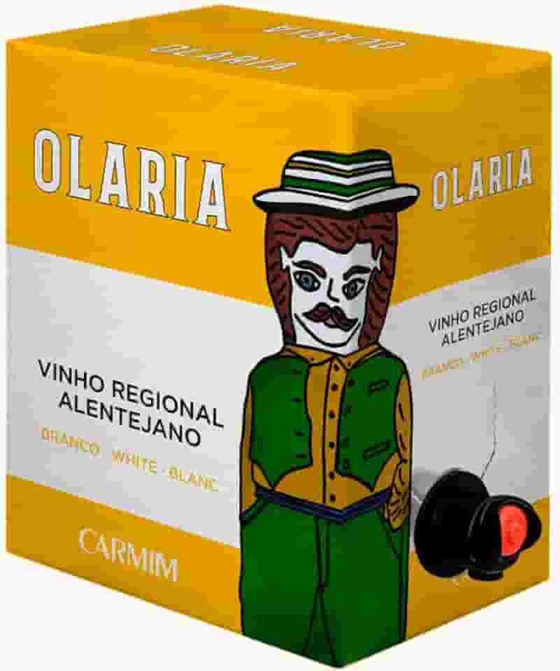 Vinho português branco Olaria - Região Alentejo - Bag in box 5 litros…