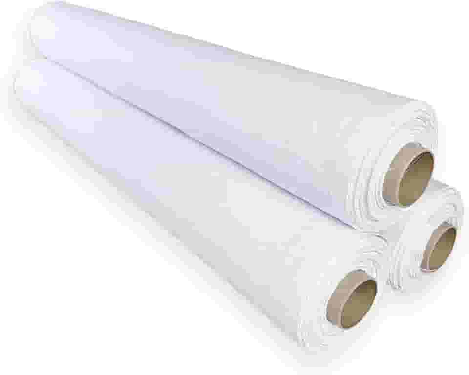 Tecido Alvejado Para Pano De Prato, Rolo Com 10 Metros