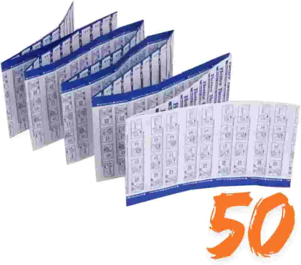 50 Dilatador Nasal Adesivo Anti Ronco Rinite com Embalagem Individual Adesivo Forte