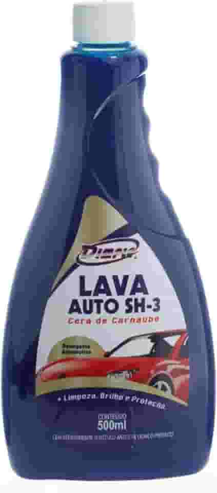 Dimple Lava Auto SH-3, Detergente Automotivo com Cera de Carnaúba, 500ml, Limpeza e Proteção