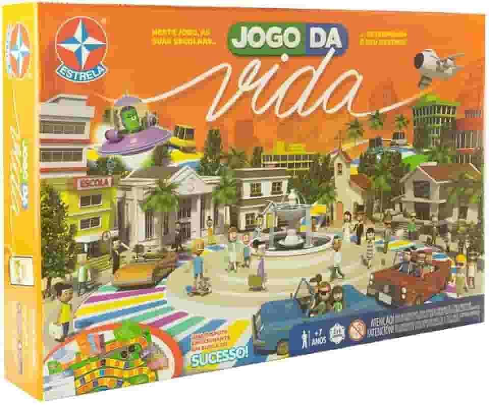 Jogo da Vida Brinquedos Estrela