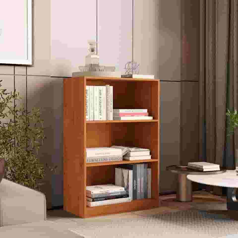 Prateleira Armário Estante Organizadora para Escritório e Livros - Star (Cedro)