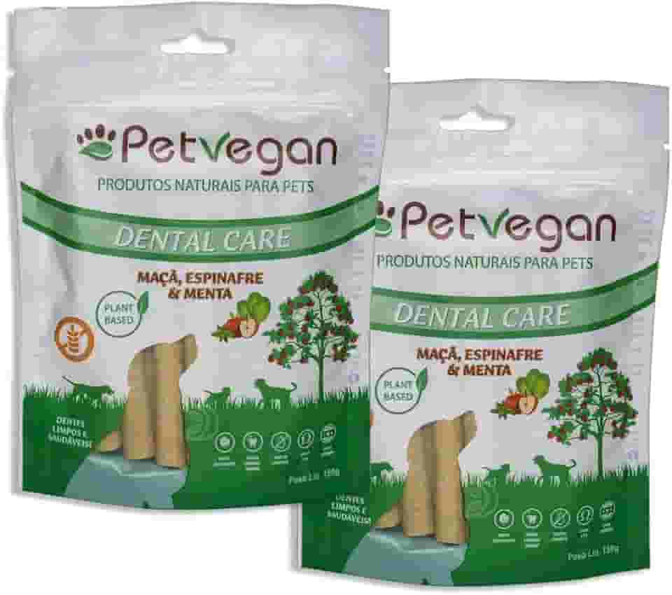 Dental Care Maça Espinafre Menta 150g Petisco 2 Unidades