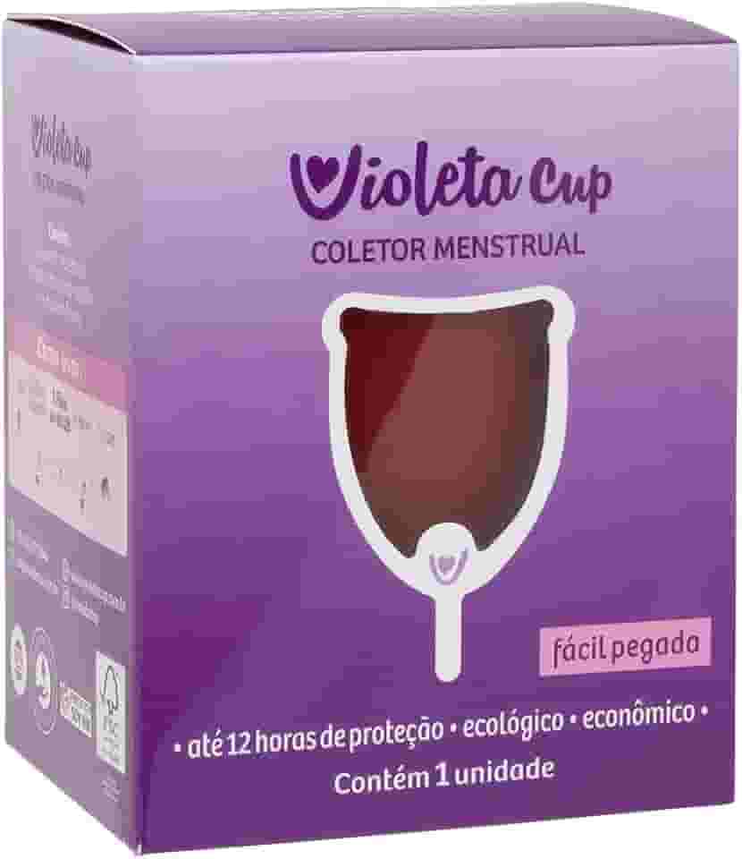 Violeta Cup Coletor Menstrual Vermelho Tipo A, Violeta Cup, Vermelho, Tipo A Mulheres A Partir De 30 Anos Ou Com Filhos, E/Ou Com Colo Do Útero De Altura Média E Alta