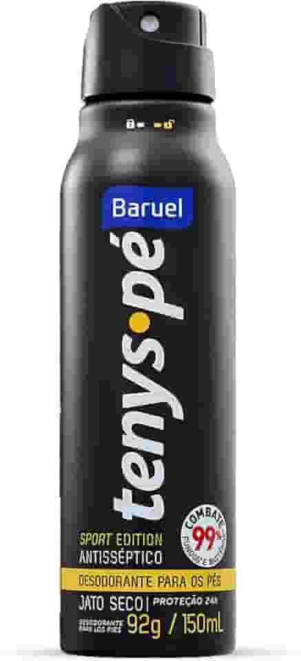 Tenys Pé Baruel Sport Edition Jato Seco 92g - Desodorante para os pés
