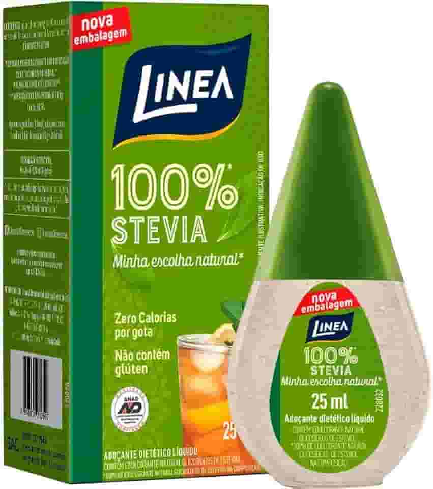 Linea Adoçante Líquido 100% Stevia 25ml