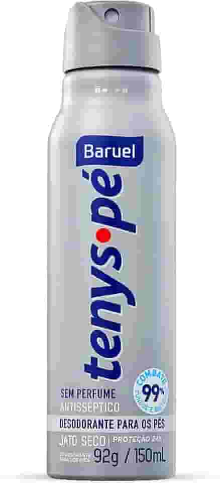 Tenys Pé Baruel Sem Perfume Jato Seco 92g - Desodorante para os pés