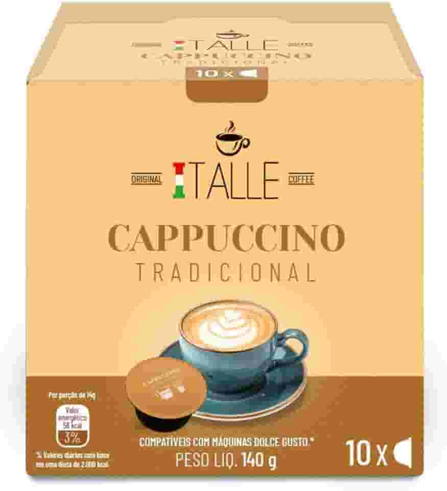 Cápsula De Cappuccino Dolce Gusto Café Italle 10 Und