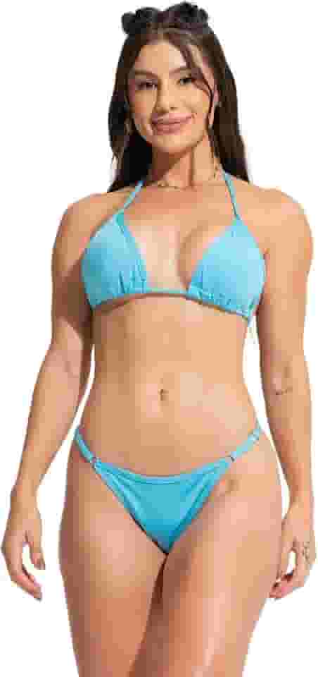 Biquíni Regulagem Fio Duplo Marquinha Fita Cortininha Mvs Modas