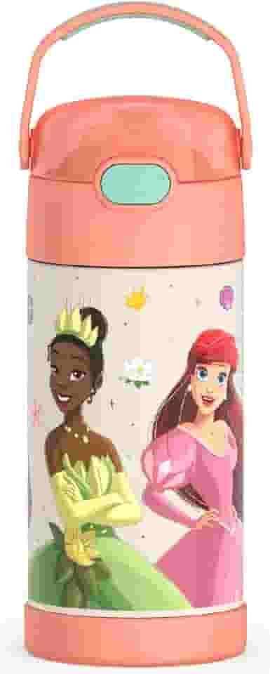 Garrafa térmica infantil Thermos FunTainer, 354 ml, Disney Princess