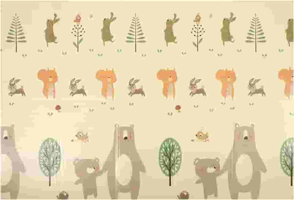 Tapete Térmico Infantil Emborrachado Dupla Face 8mm