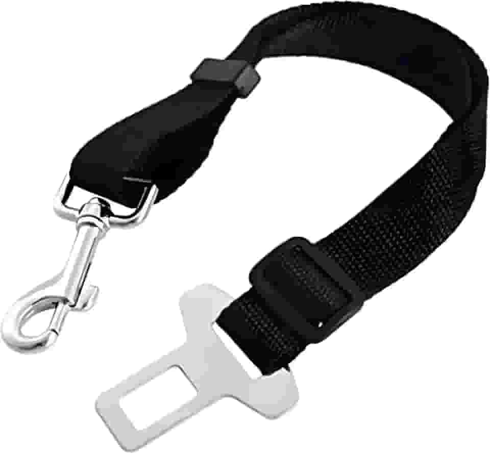 Cinto de Segurança para Animais de Estimação, Coleira e Colete com Fivela Ajustável, Resistente para Cachorros (Sortida)