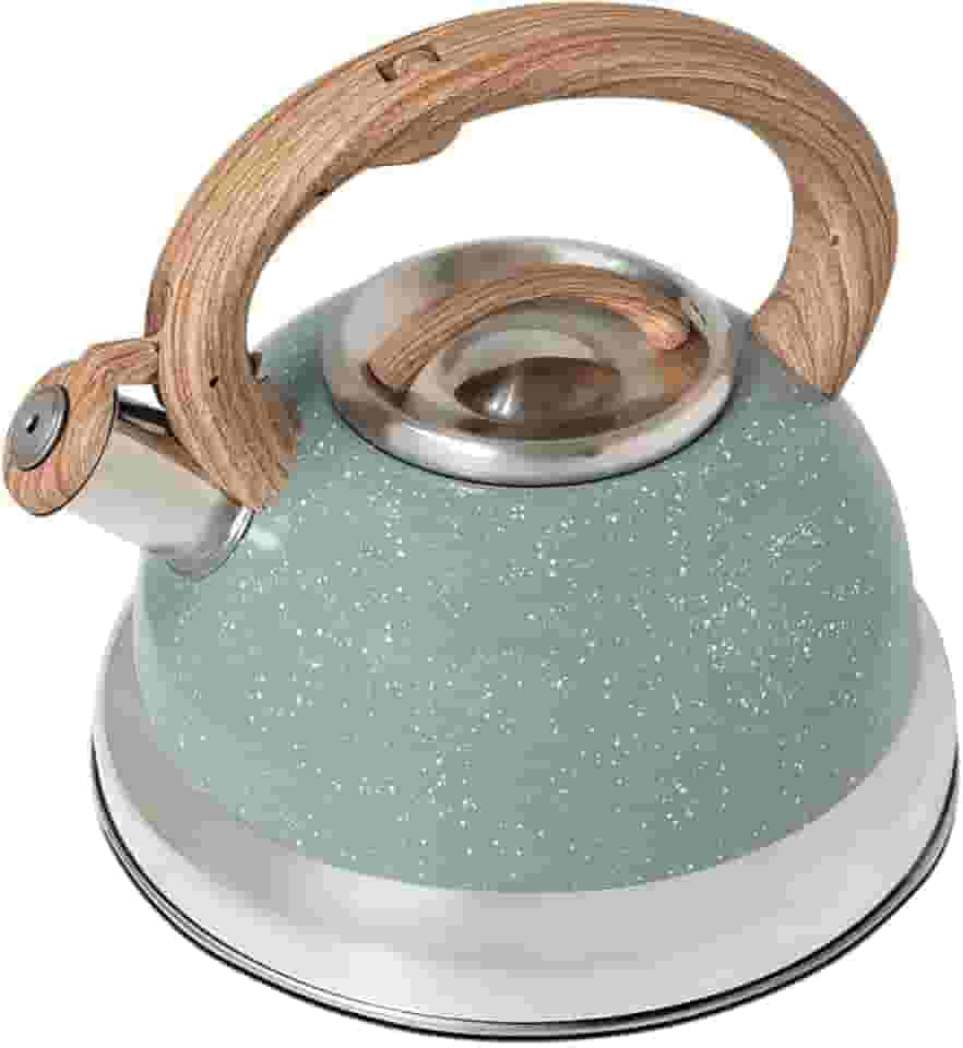 Brinox - Chaleira 2,7L com Apito Roma Brinox - Verde