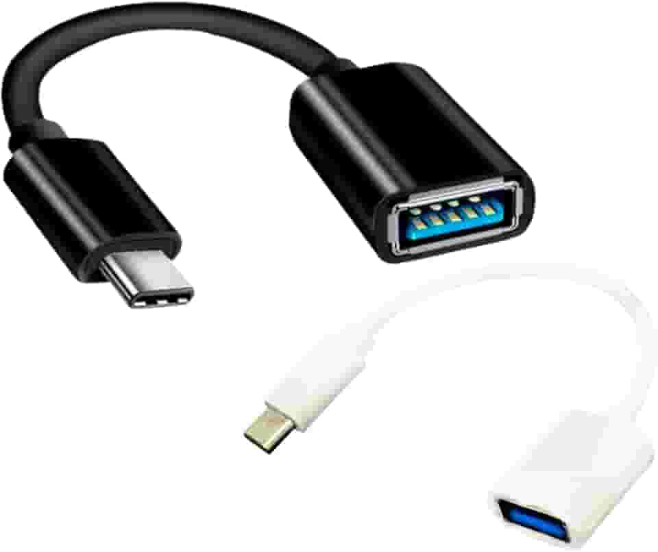 Cabo Adaptador USB Otg Fêmea Tipo C Macho para Pendrive Usb Celular Tablete Notebook