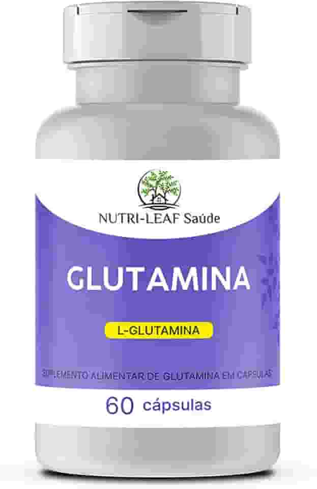 Glutamina – aminoácido essencial, para suporte à imunidade, saúde intestinal e recuperação física, 1000 mg – NUTRI-LEAF SAÚDE