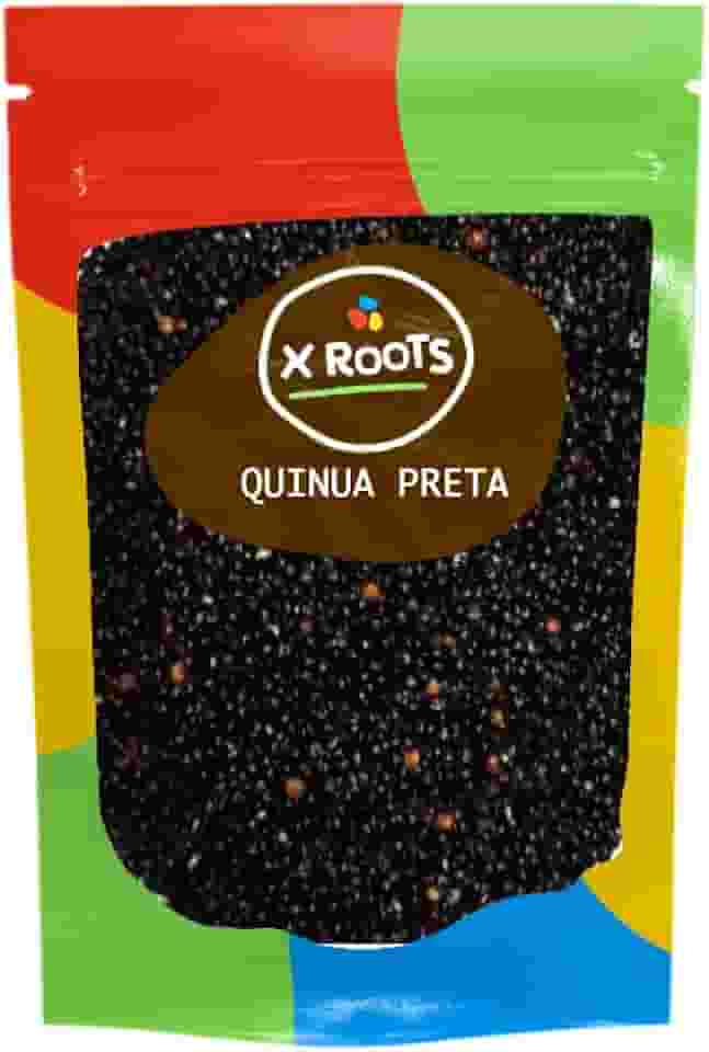 Quinua Quinoa Preta em Grãos Importada 1kg - X Roots