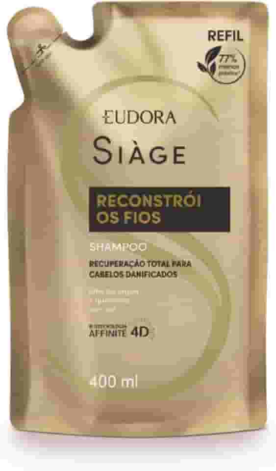 EUDORA SIAGE SHAMPOO RECONSTROI OS FIOS 400ML REFIL