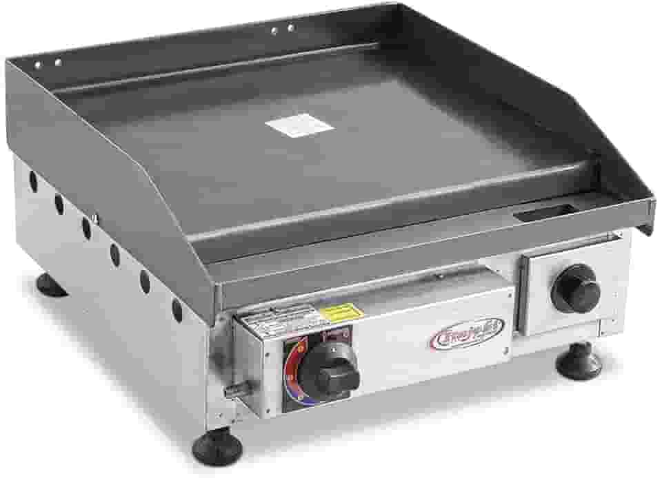 Chapa De Lanche Profissional Itajobi 45X45Cm 1 Queimador Aço Inox