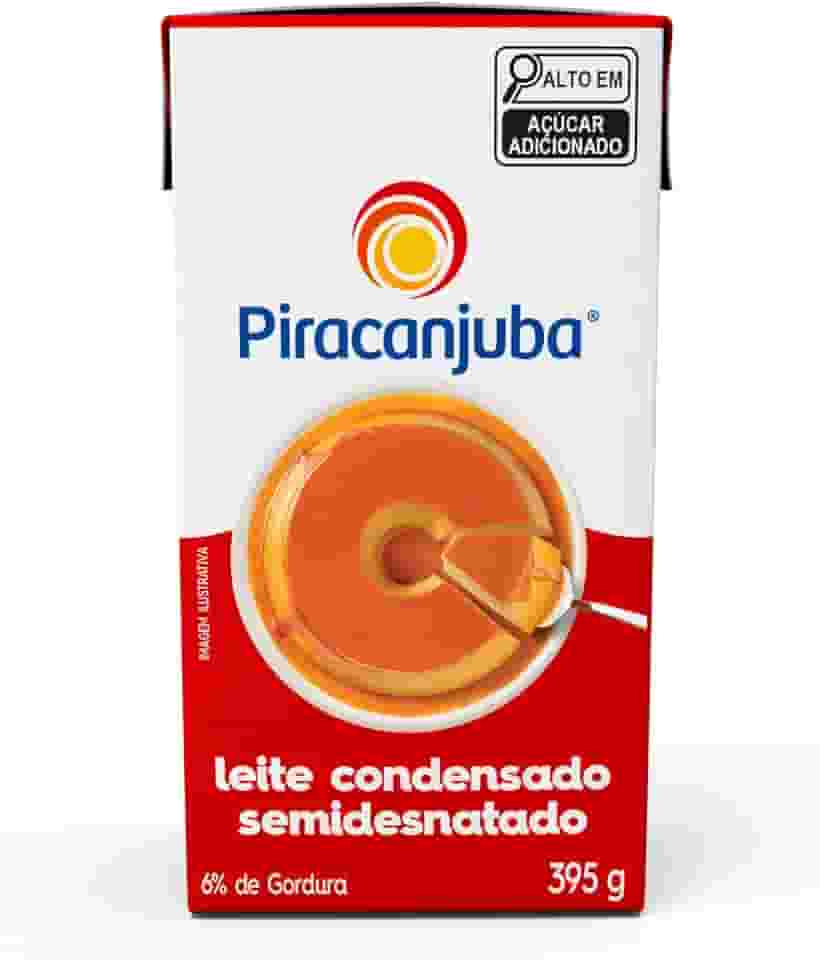 Piracanjuba - Leite Condensado Semidesnatado, 395g
