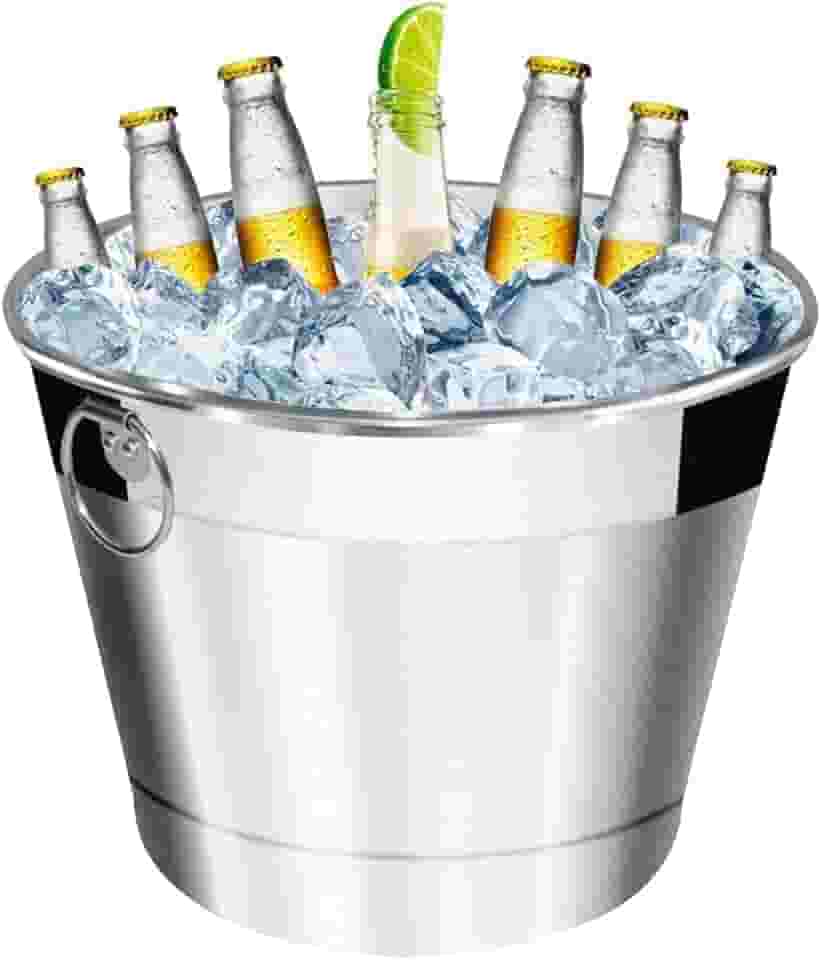 Balde de Cerveja e Gelo em Alumínio Térmico Lixado Beer 7L