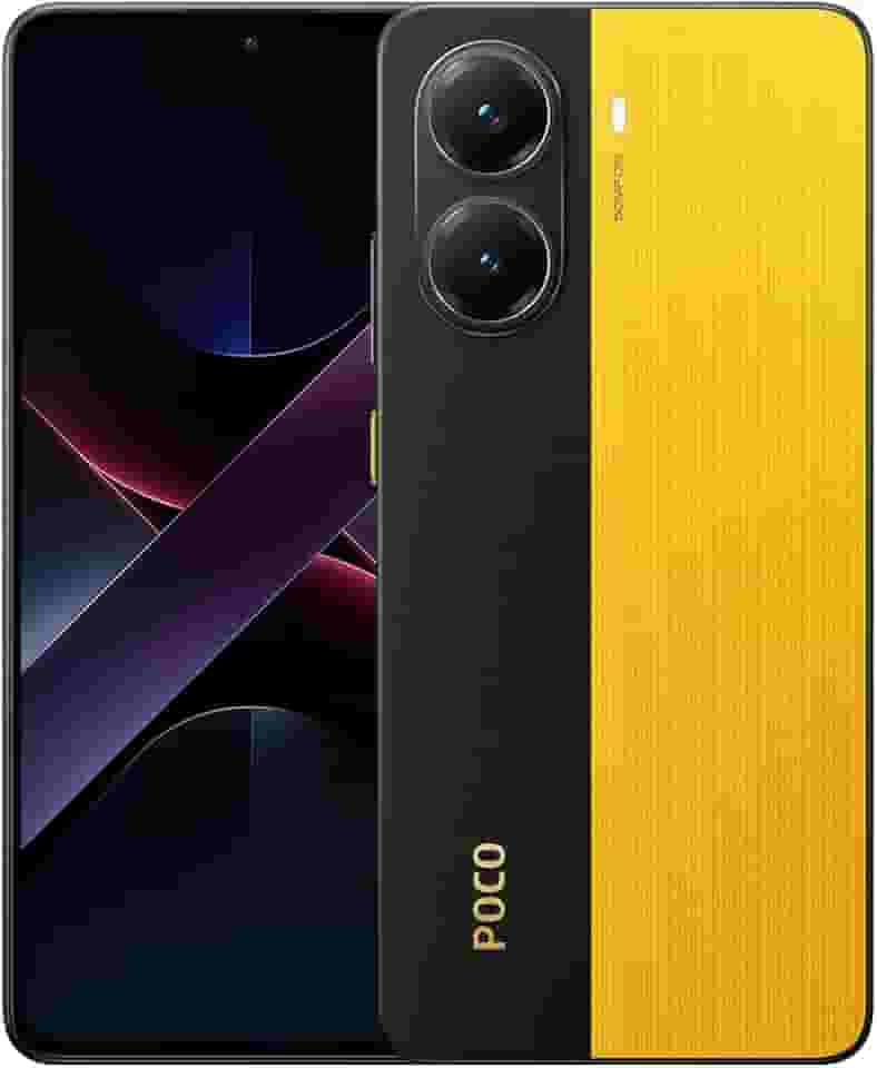 Smartphone Xiaomi Poco X7 Pro 5G NFC Yellow (Amarelo) 8GB RAM 256GB ROM [2412DPC0AG]