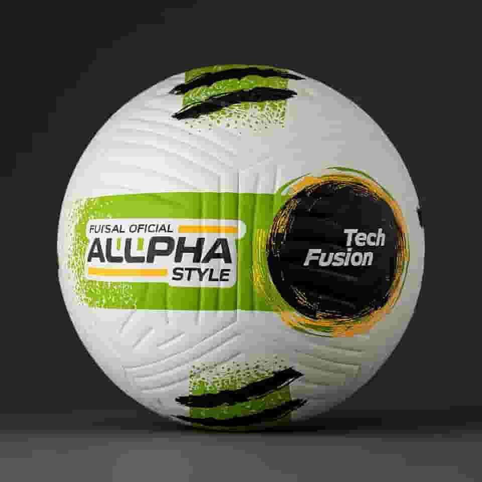 Bola Futsal Alpha Oficial para Quadra Profissional Fusion