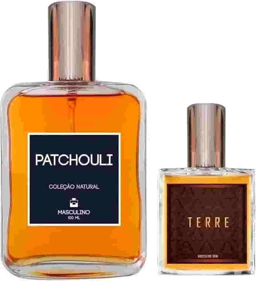 Essência do Brasil - Perfume Masculino Patchouli 100ml + Terre 30ml