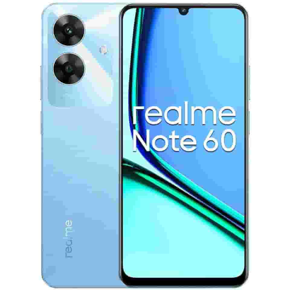 Realme Note 60-128GB - 4 GB Ram - Câmera 32MP - Bateria 5000mAh - Azul