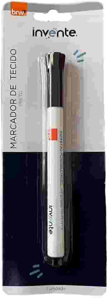 Caneta para Tecido Preta, BRW