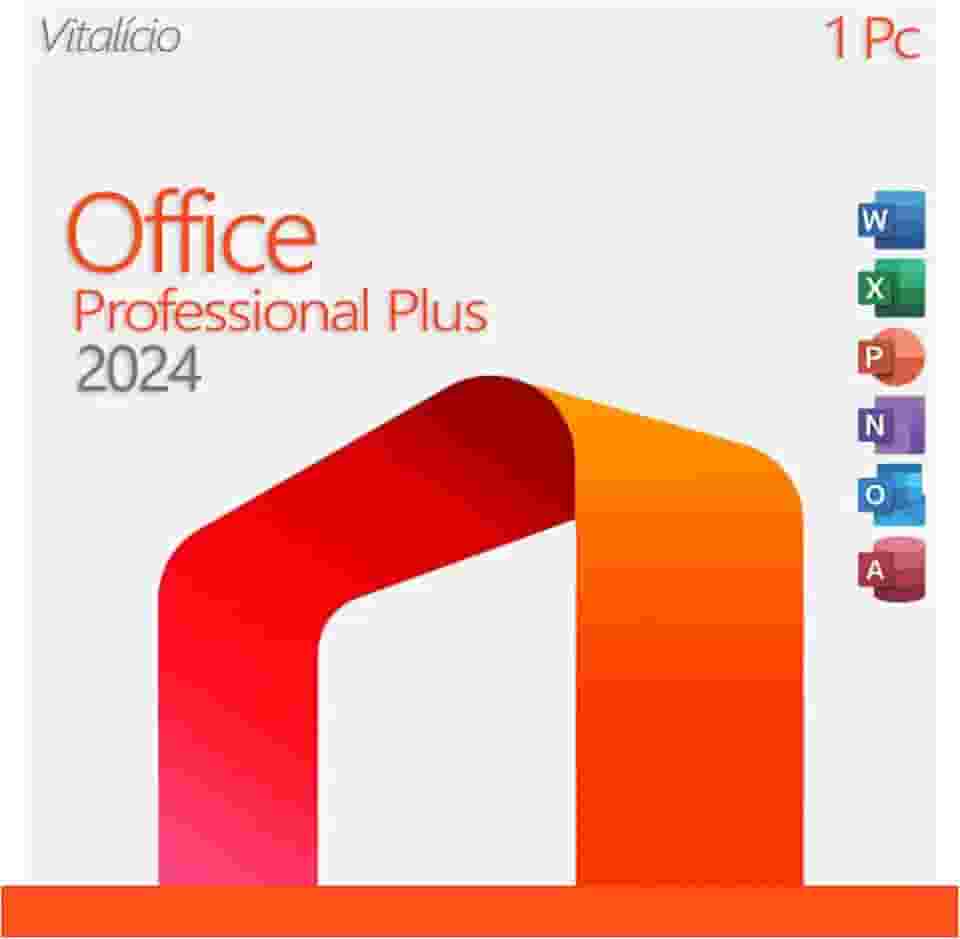 Pacote Office 2024 Professional Plus Vitalícia