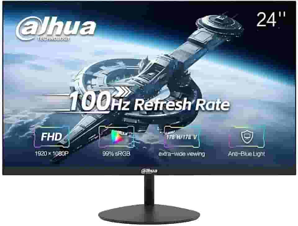 Monitor DAHUA LM24-A200Y, 23.8', FHD, 100Hz, LED, Preto