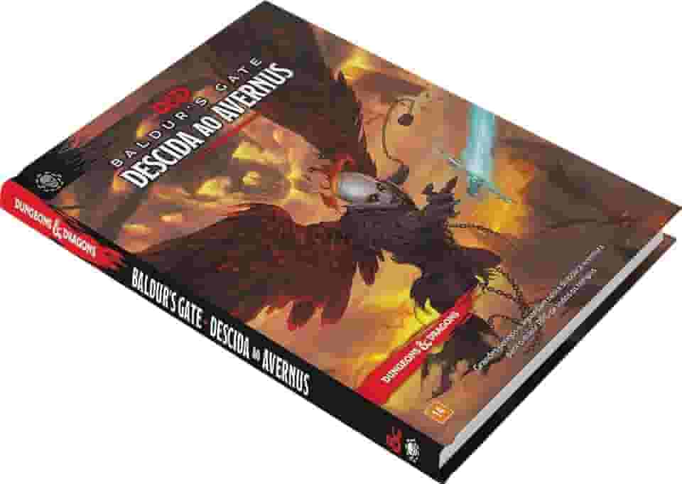 Galápagos, Dungeons & Dragons - Aventura Oficial: Descida ao Avernus - Edição em Português, Livro de RPG, 1-6 jogadores