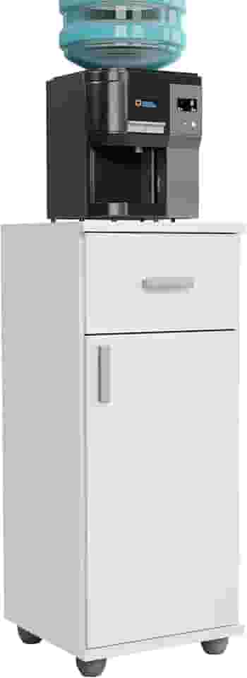 Gabinete para Galão de Água com Porta, Branco